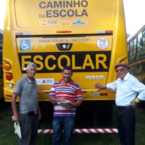 Timóteo – MG  –  Doação do ônibus escolar – Deputado Federal  Marcelo Aro