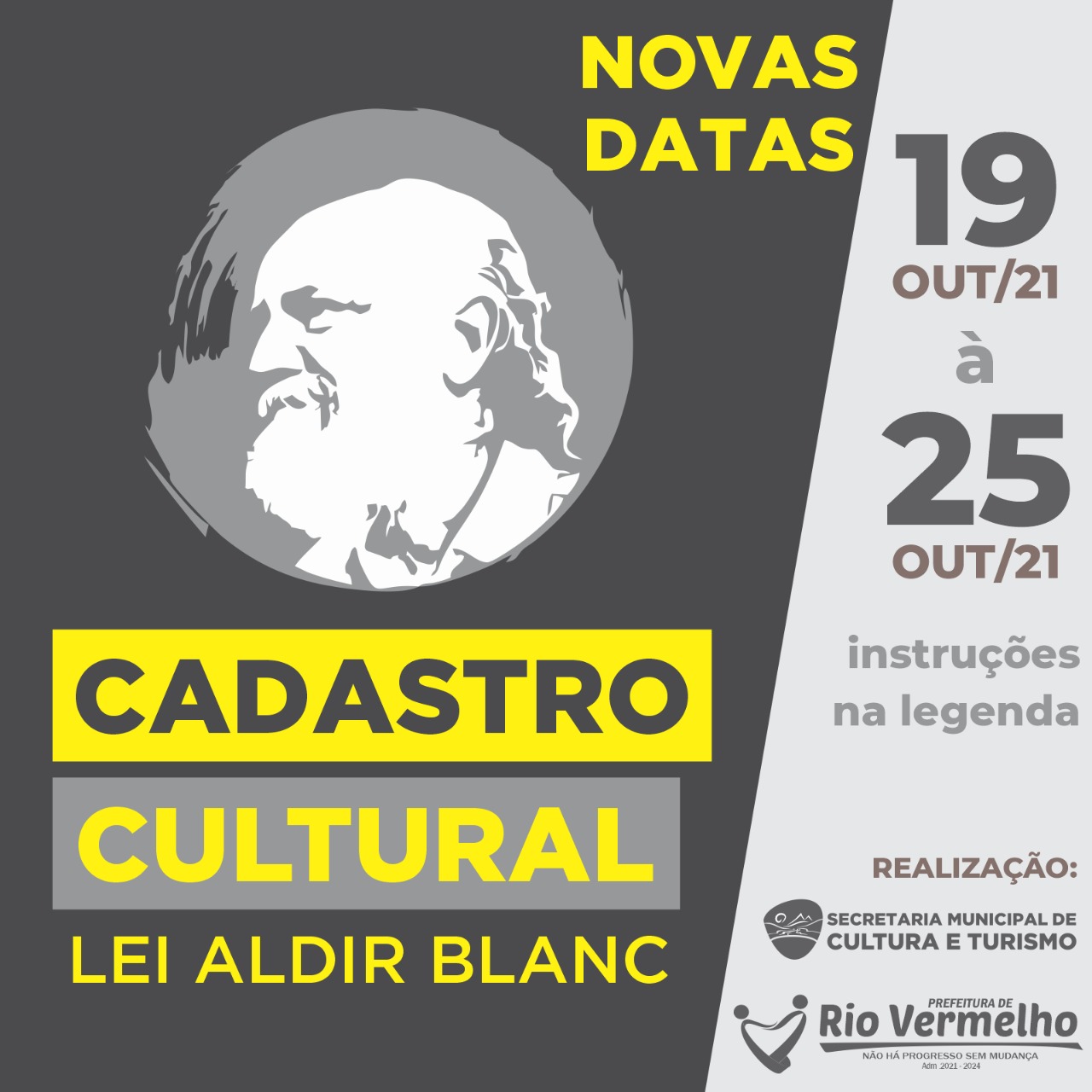 You are currently viewing REABERTURA DO CADASTRO CULTURAL