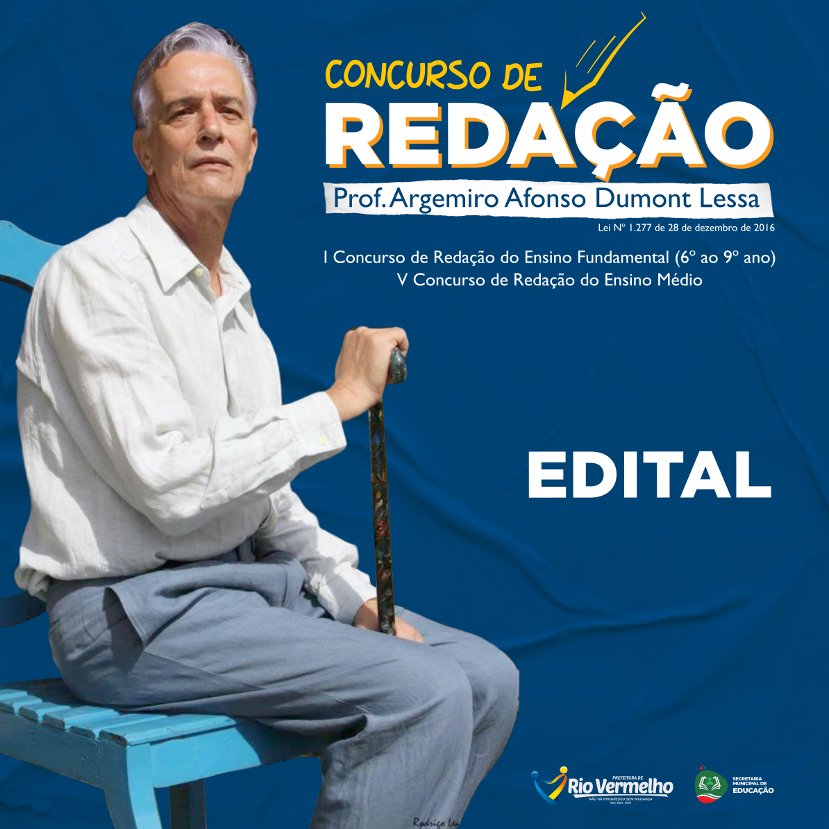 You are currently viewing EDITAL Nº 01/2022 – CONCURSO DE REDAÇÃO “PROF. ARGEMIRO AFONSO DUMONT LESSA”